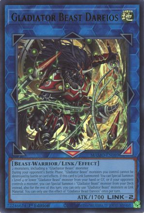 Gladiator Beast Dareios [MAMO-EN089] Ultra Rare