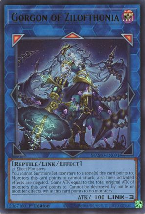Gorgon of Zilofthonia [MAMO-EN091] Ultra Rare