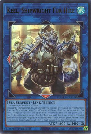 Keel, Shipwright Fur Hire [MAMO-EN092] Ultra Rare