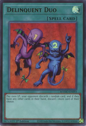 Delinquent Duo [MAMO-EN093] Ultra Rare