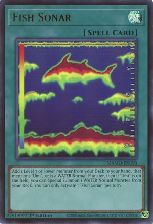 Fish Sonar [MAMO-EN095] Ultra Rare
