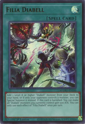 Filia Diabell [MAMO-EN100] Ultra Rare