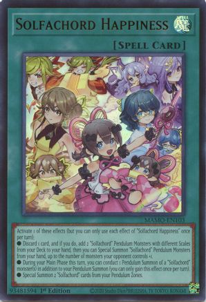 Solfachord Happiness [MAMO-EN103] Ultra Rare