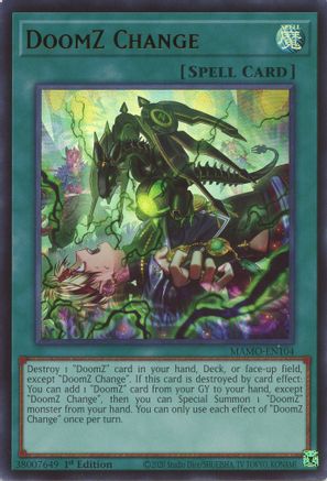 DoomZ Change [MAMO-EN104] Ultra Rare