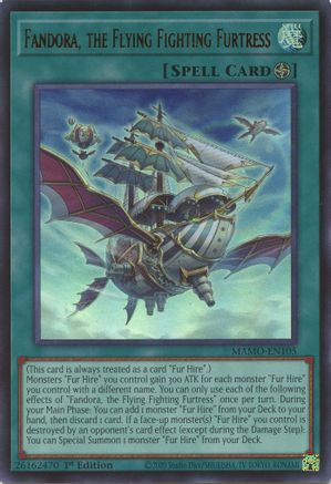 Fandora, the Flying Fighting Furtress [MAMO-EN105] Ultra Rare