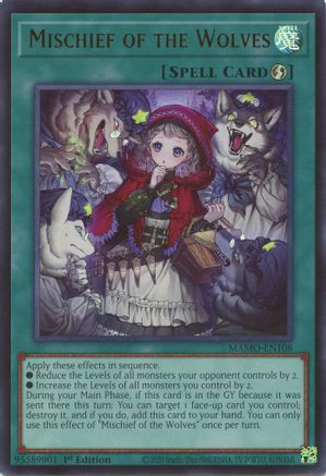 Mischief of the Wolves [MAMO-EN108] Ultra Rare