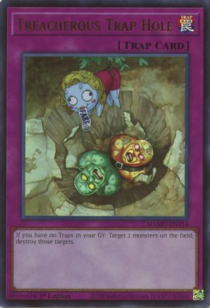 Treacherous Trap Hole [MAMO-EN114] Ultra Rare