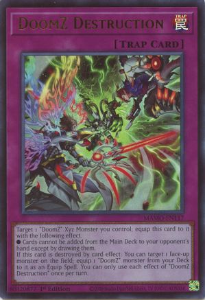 DoomZ Destruction [MAMO-EN117] Ultra Rare