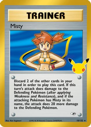 Misty 018/132 [ME 30th Celebration Classic Collection] (Holofoil)