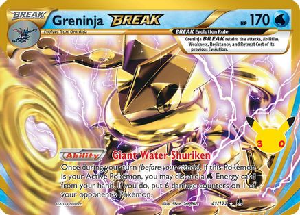 Greninja BREAK 041/122 [ME 30th Celebration Classic Collection] (Holofoil)
