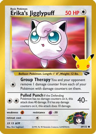 Erika's Jigglypuff 069/132 [ME 30th Celebration Classic Collection] (Holofoil)