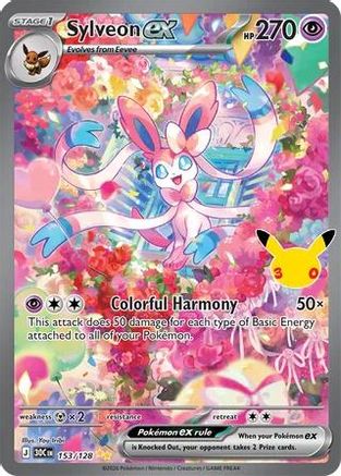 Sylveon ex 153/128 [ME 30th Celebration] (Holofoil)