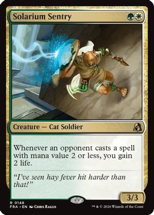 Solarium Sentry (FRA-148) - Reality Fracture Foil