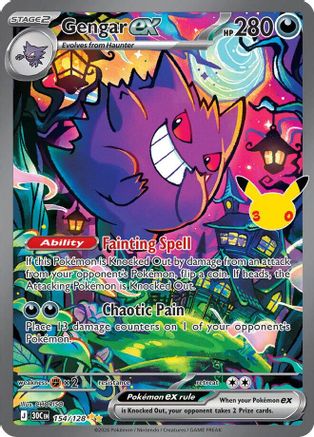 Gengar ex 154/128 [ME 30th Celebration] (Holofoil)