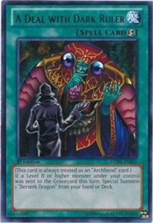 A Deal with Dark Ruler [LCJW-EN241] Rare