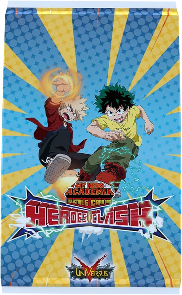 My Hero Academia CCG - Series 3 Heroes Clash Booster Pack (UNLIMITED) *Sealed*