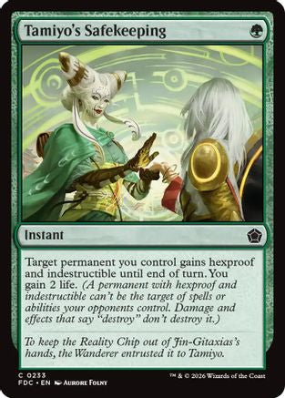 Tamiyo's Safekeeping (FDC-233) - Commander: Foundations