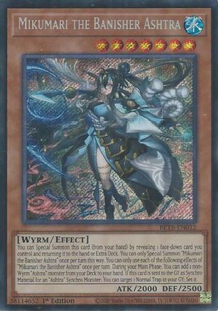 Mikumari the Banisher Ashtra [BETB-EN012] Secret Rare