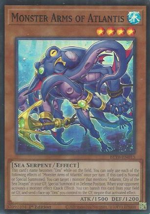Monster Arms of Atlantis [BETB-EN015] Super Rare