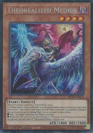 Theorealized Medius [BETB-EN017] Secret Rare