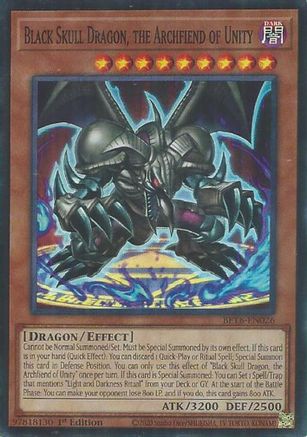 Black Skull Dragon, the Archfiend of Unity [BETB-EN026] Super Rare