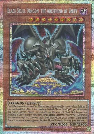Black Skull Dragon, the Archfiend of Unity (Starlight Rare) [BETB-EN026] Starlight Rare