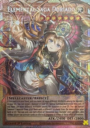 Elemental Saga Doriado (Starlight Rare) (Extended Art) [BETB-EN028] Starlight Rare