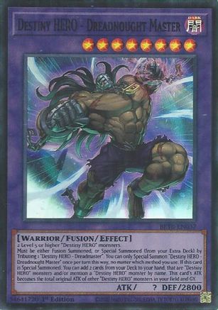 Destiny HERO - Dreadnought Master [BETB-EN037] Super Rare