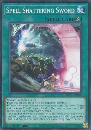 Spell Shattering Sword [BETB-EN064] Common