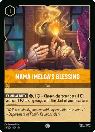 Mama Imelda's Blessing (33/204) Hyperia City (Cold Foil)