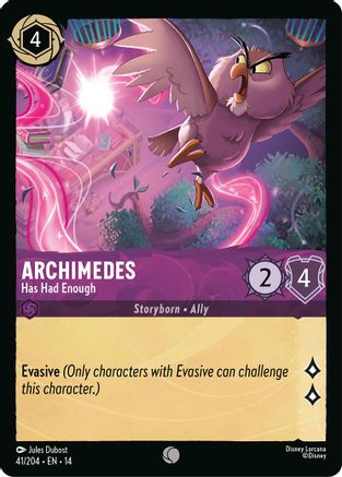 Archimedes - Has Had Enough (41/204) Hyperia City (Cold Foil)