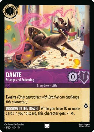Dante - Strange and Endearing (48/204) Hyperia City (Cold Foil)