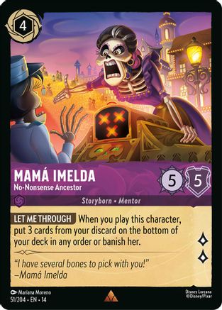 Mama Imelda - No-Nonsense Ancestor (51/204) Hyperia City (Cold Foil)