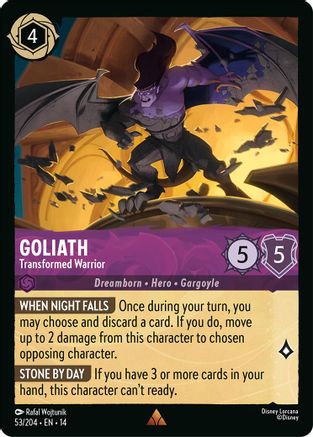 Goliath - Transformed Warrior (53/204) Hyperia City (Cold Foil)