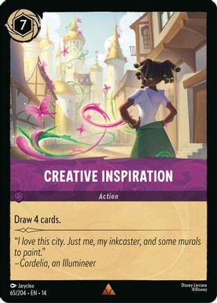 Creative Inspiration (65/204) Hyperia City (Cold Foil)