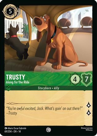 Trusty - Along for the Ride (69/204) Hyperia City (Non-Foil)