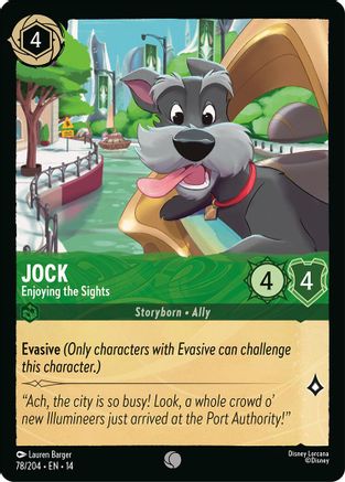 Jock - Enjoying the Sights (78/204) Hyperia City (Non-Foil)