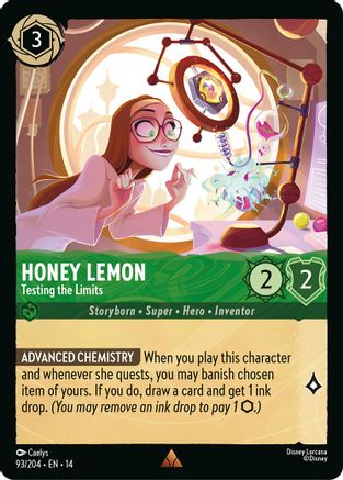 Honey Lemon - Testing the Limits (93/204) Hyperia City (Non-Foil)