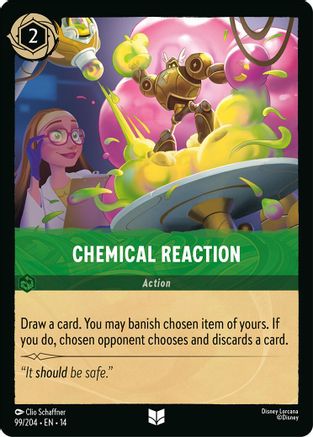 Chemical Reaction (99/204) Hyperia City (Cold Foil)