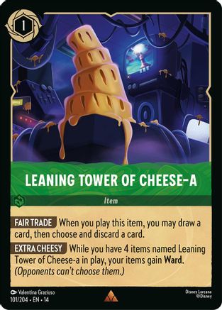 Leaning Tower of Cheese-a (101/204) Hyperia City (Non-Foil)