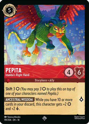 Pepita - Imelda's Right Hand (119/204) Hyperia City (Non-Foil)