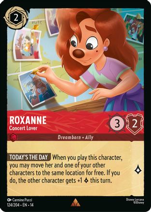 Roxanne - Concert Lover (124/204) Hyperia City (Non-Foil)