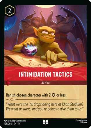 Intimidation Tactics (128/204) Hyperia City (Cold Foil)