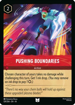 Pushing Boundaries (129/204) Hyperia City (Cold Foil)