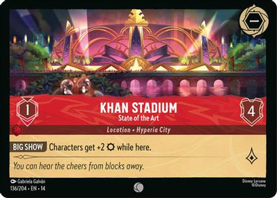 Khan Stadium - State of the Art (136/204) Hyperia City (Non-Foil)