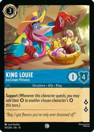 King Louie - Ice Cream Virtuoso (141/204) Hyperia City (Non-Foil)