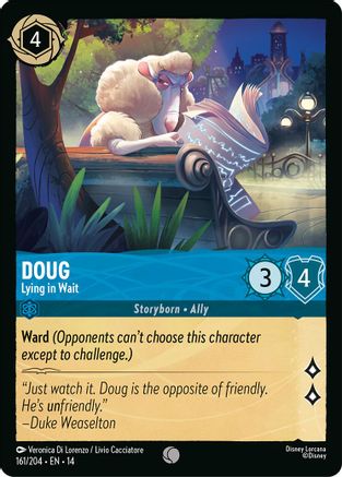 Doug - Lying in Wait (161/204) Hyperia City (Cold Foil)