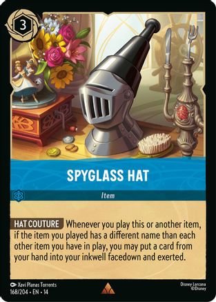 Spyglass Hat (168/204) Hyperia City (Cold Foil)