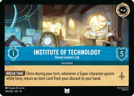 Institute of Technology - Honey Lemon's Lab (170/204) Hyperia City (Non-Foil)
