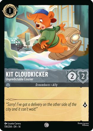 Kit Cloudkicker - Unpredictable Courier (174/204) Hyperia City (Non-Foil)